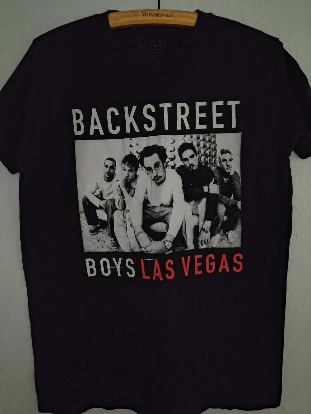 Backstreet Boys Las Vegas Graphic Tee - Black